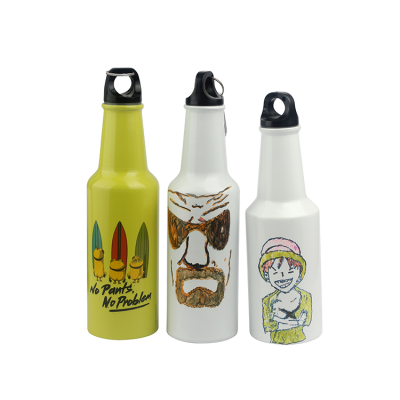 Customized creative gift graffiti aluminum water bottle