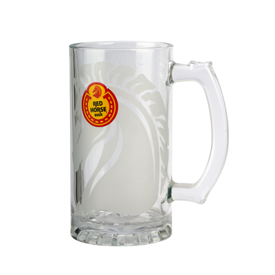 Customized 450ml beer glass cup 